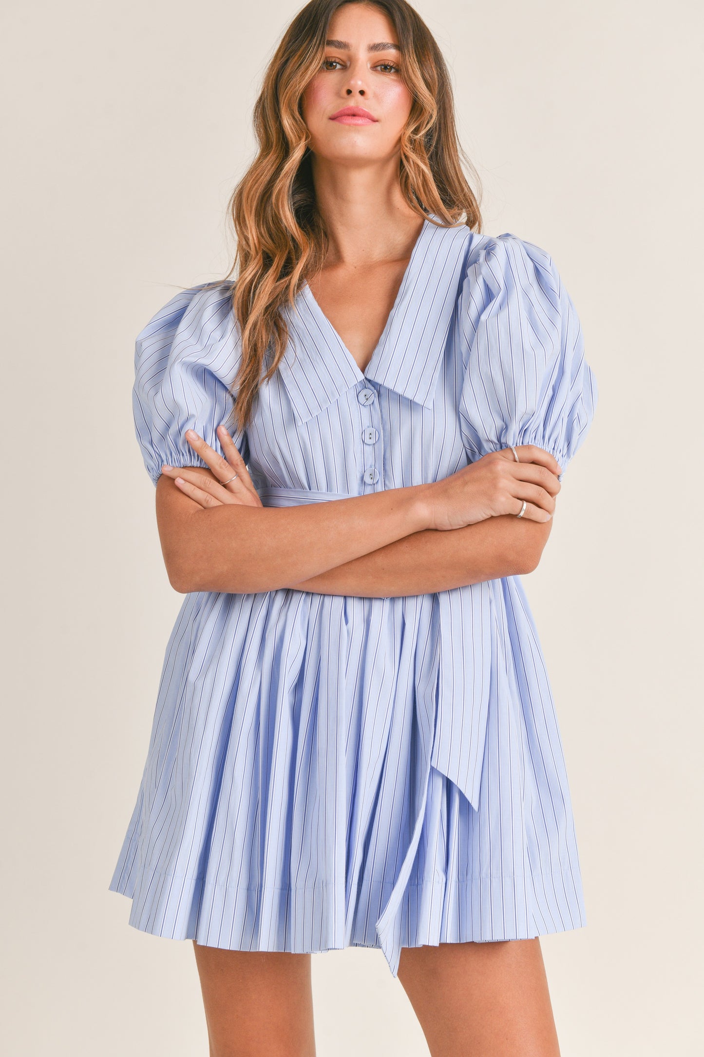 Sadie Pinstripe Dress