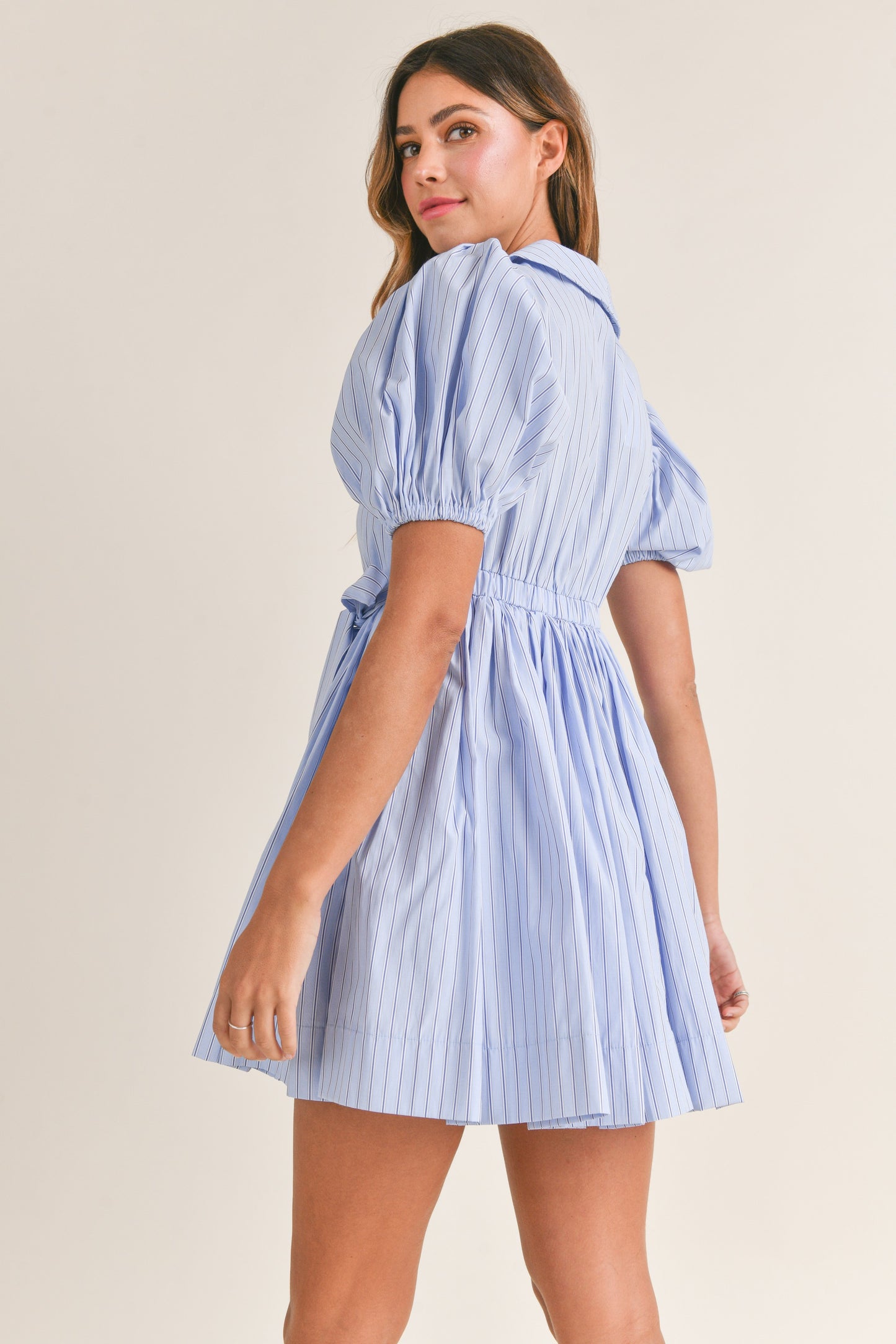 Sadie Pinstripe Dress