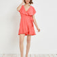 Sunset Wrap Romper Dress