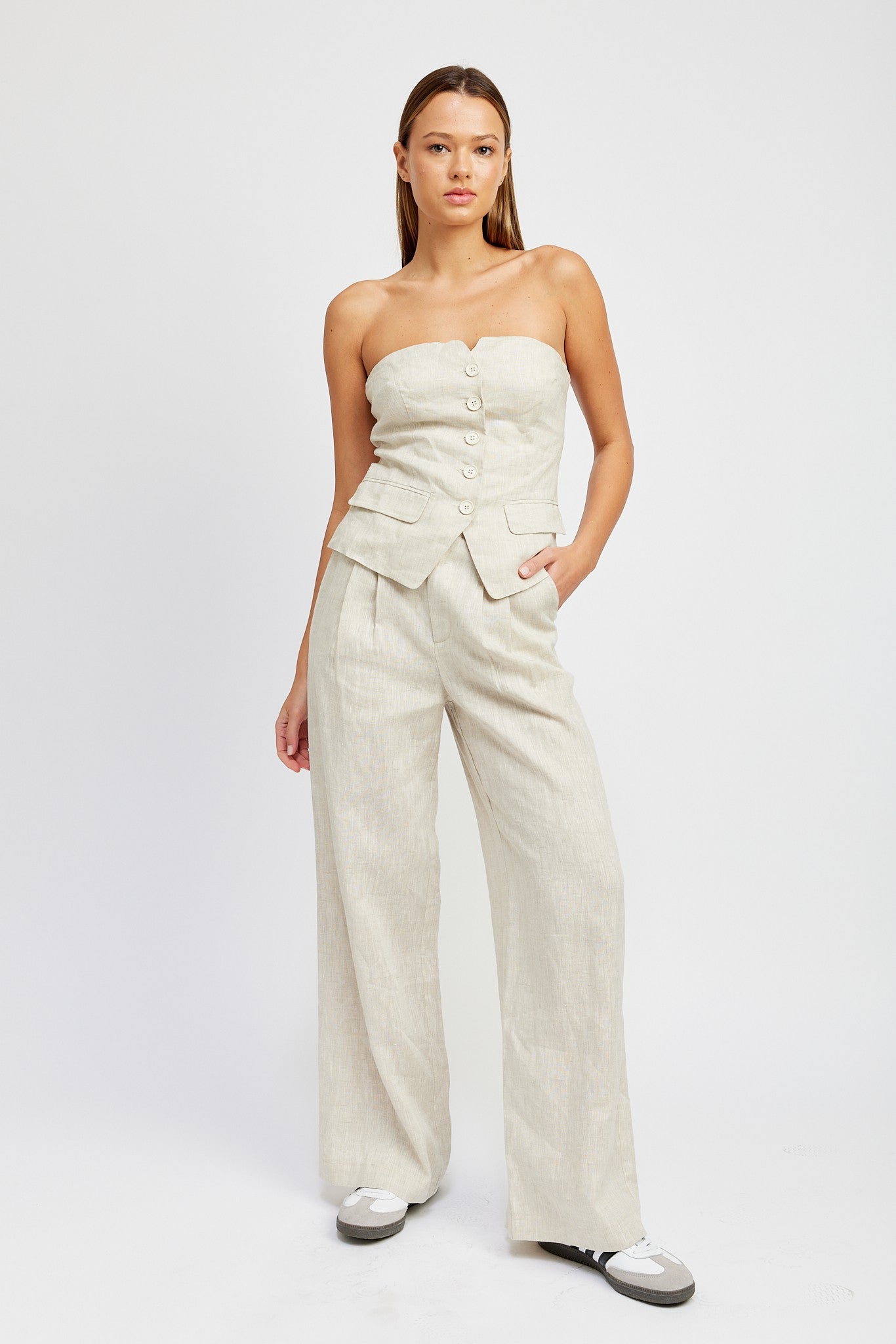 Emory Pleated Pants