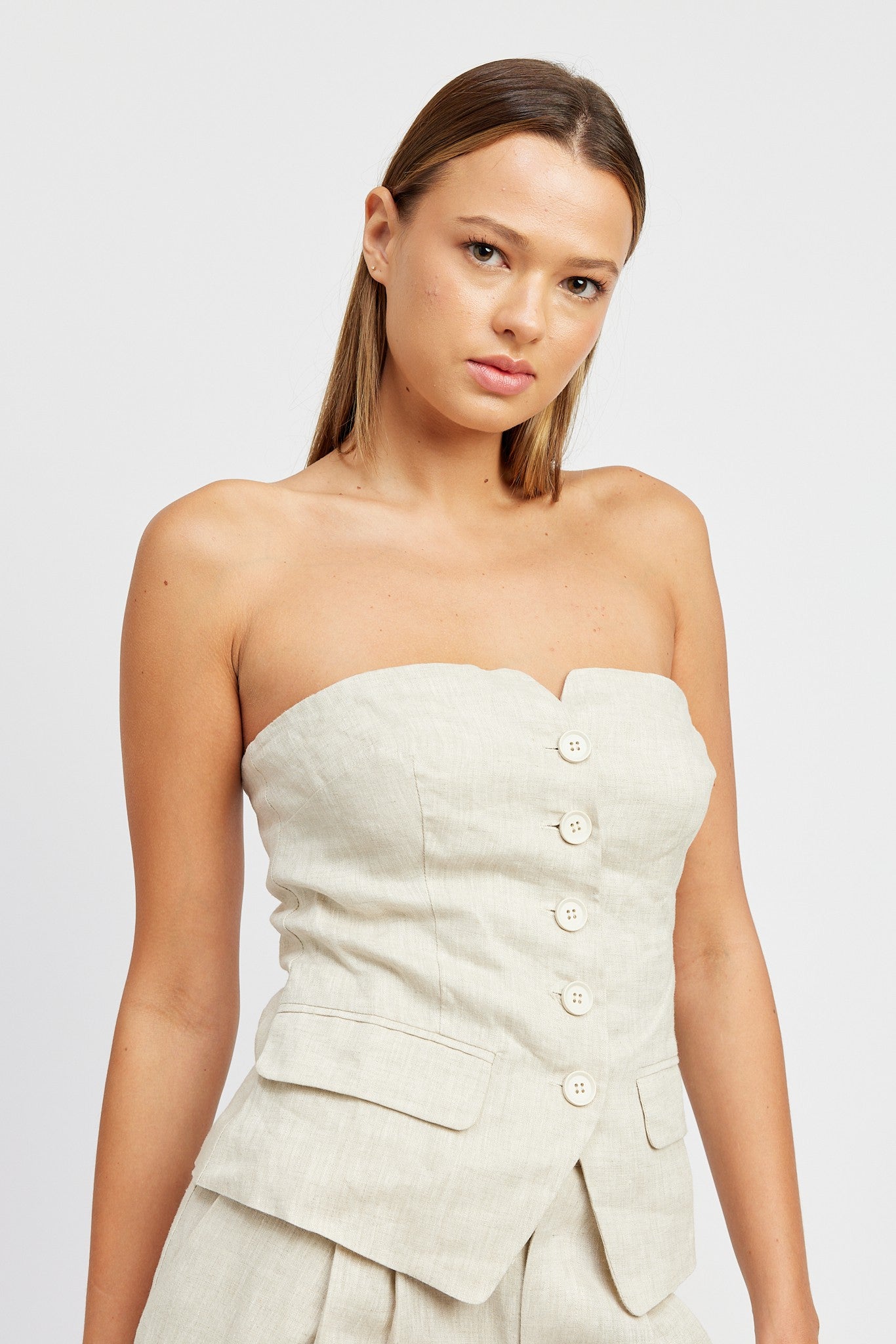 Emory Bustier Tube Top