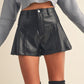 Farrah Faux Leather Shorts