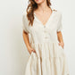 Sunlit Tiered Woven Dress