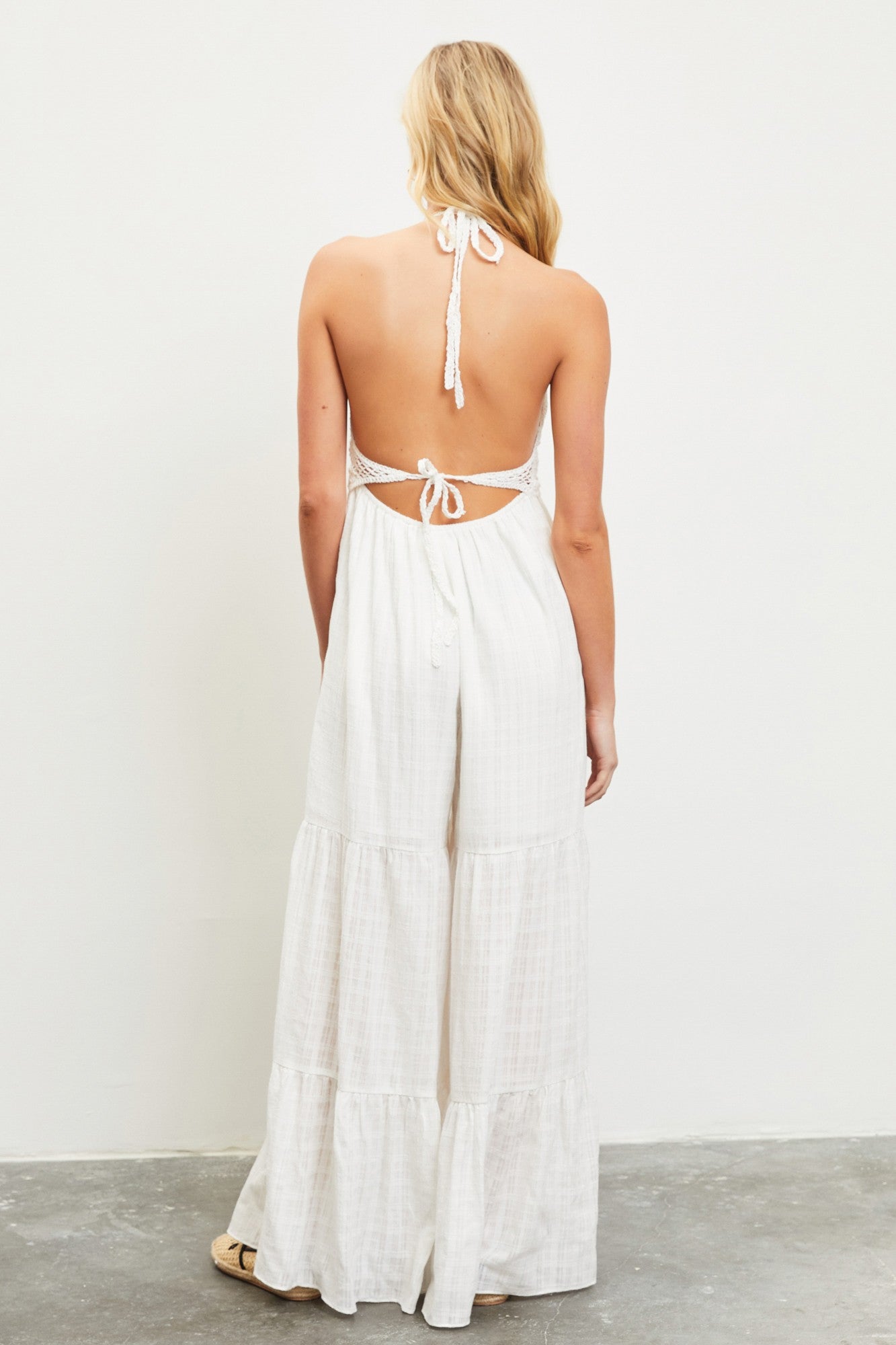 Summer Breeze Halter Jumpsuit