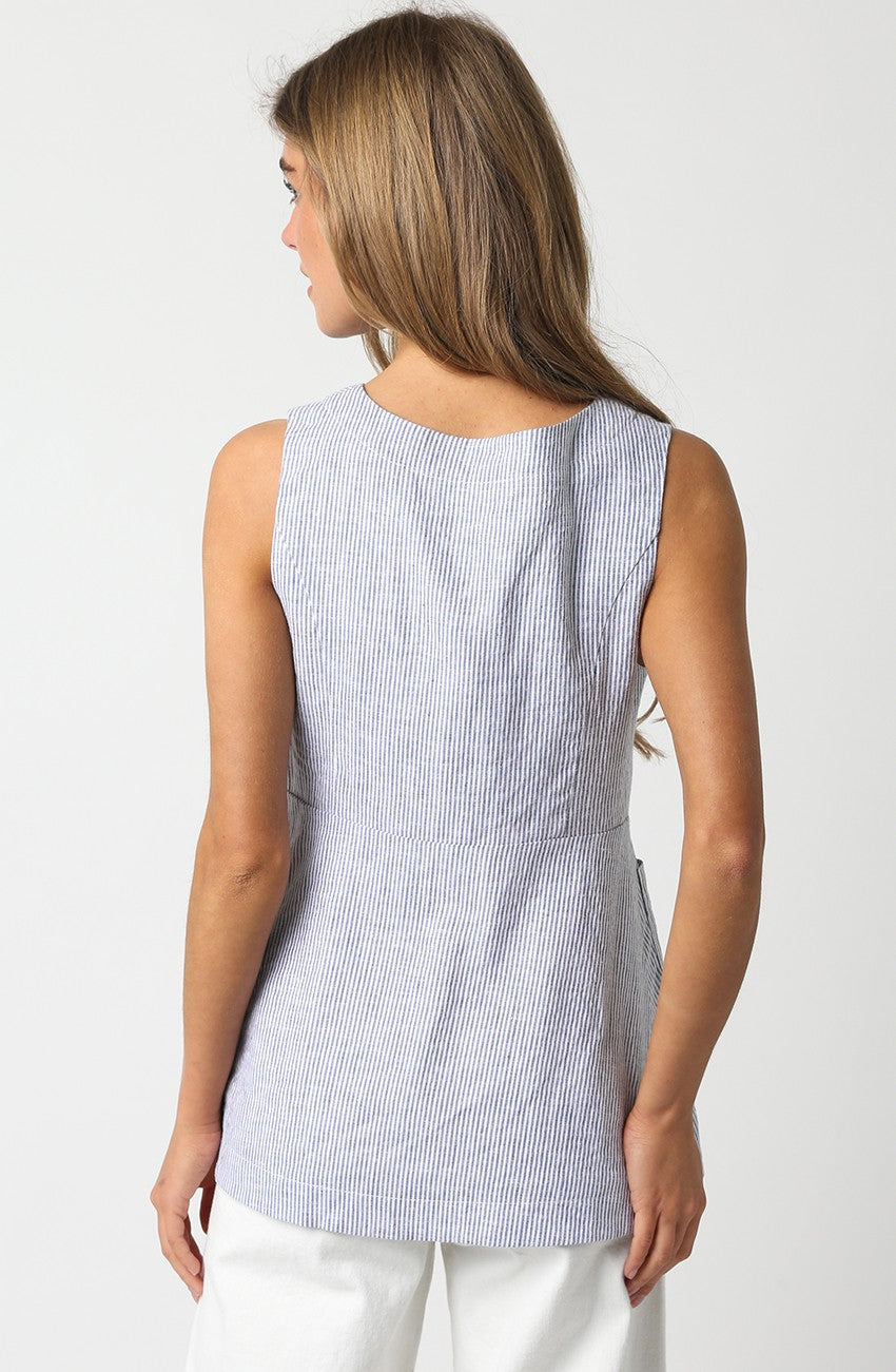 Maggie Linen Top