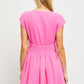 Blush Tie Detail Dress