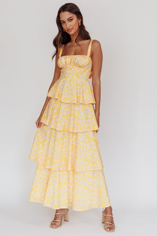 Sunflower Bliss Maxi Dress