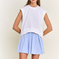 Maggie Short Sleeve Dress- Blue