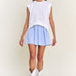 Maggie Short Sleeve Dress- Blue