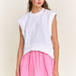 Maggie Short Sleeve Dress- Pink