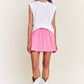 Maggie Short Sleeve Dress- Pink