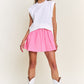 Maggie Short Sleeve Dress- Pink