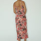 Paisley Vintage Printed Satin Dress