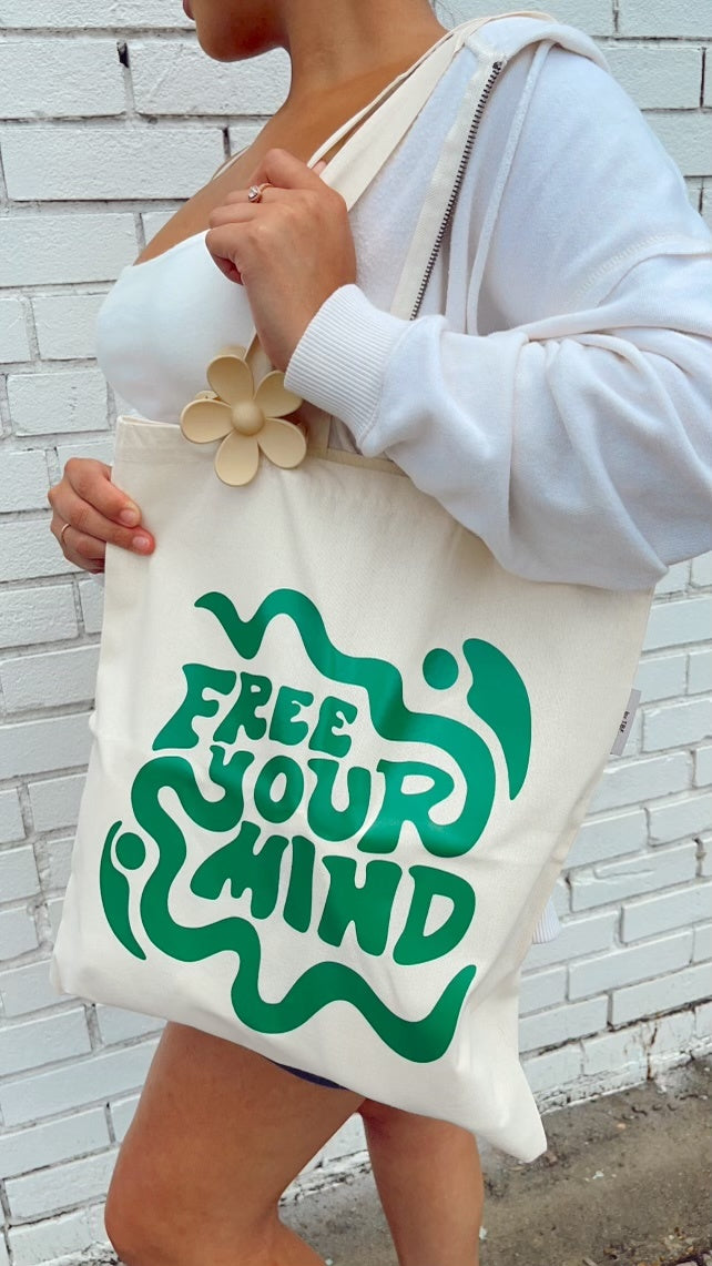 Cotton Free Your Mind Tote